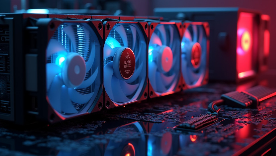 Cooling systems help to reduce overheating risks in mining rigs