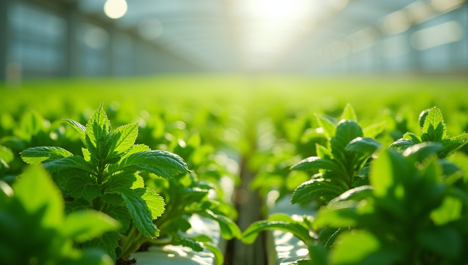 Hydroponic crops exhibit improved growth and yields