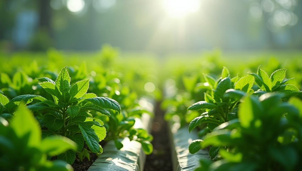 Hydroponics can be adapted for different plants