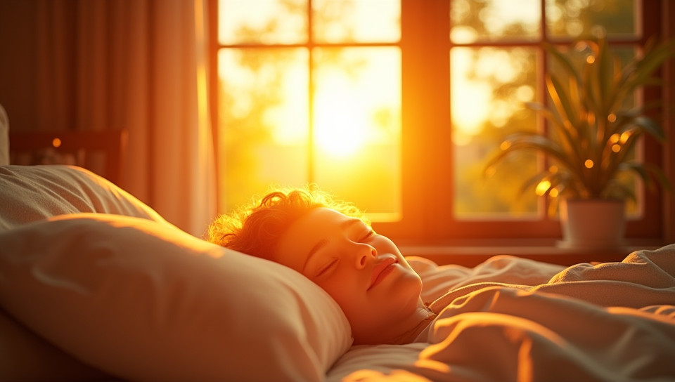 Sunlight helps regulate sleep patterns naturally