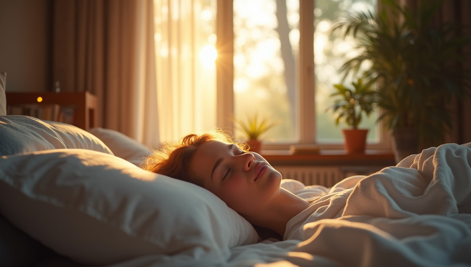 Natural light affects melatonin release and sleep patterns