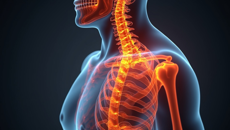 A lack of vitamin D increases the risk of osteoporosis