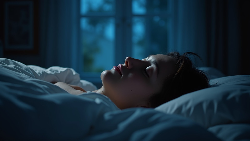 Melatonin levels increase in dim lighting