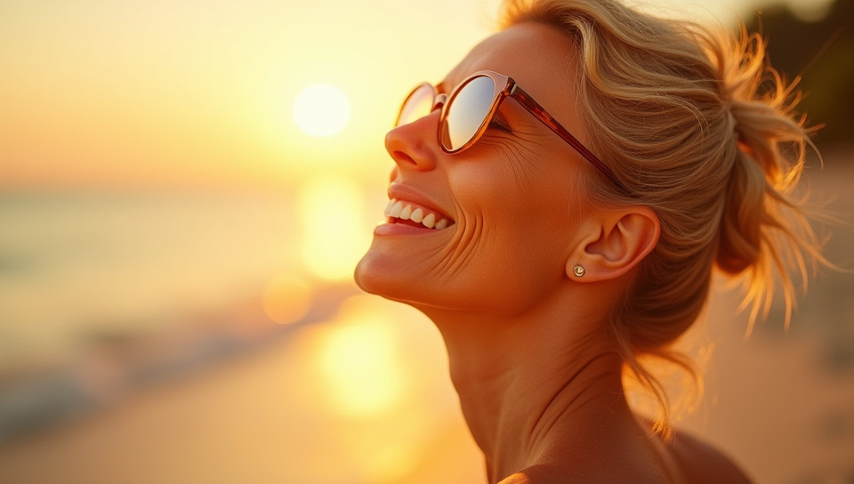 Prolonged sun exposure causes skin damage and premature aging