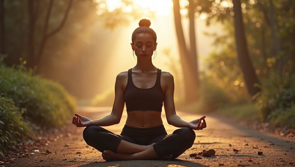 Meditation reduces stress levels