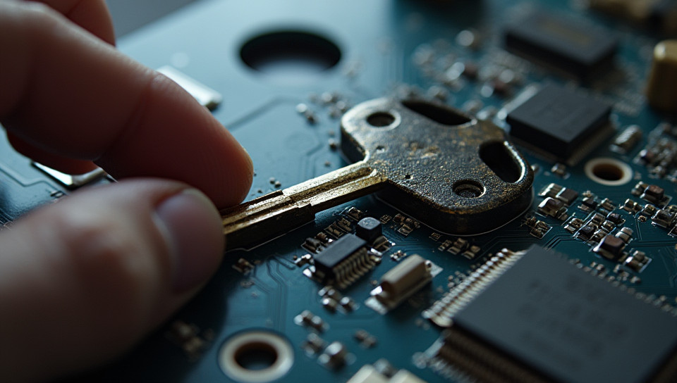 Removing a key component damages the device