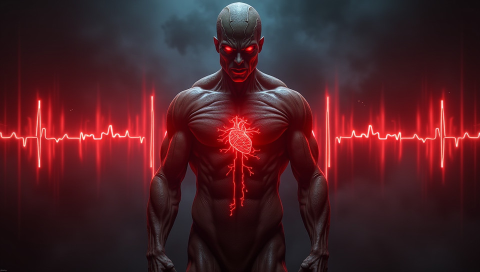 Fear causes a rapid heartbeat and muscle tension