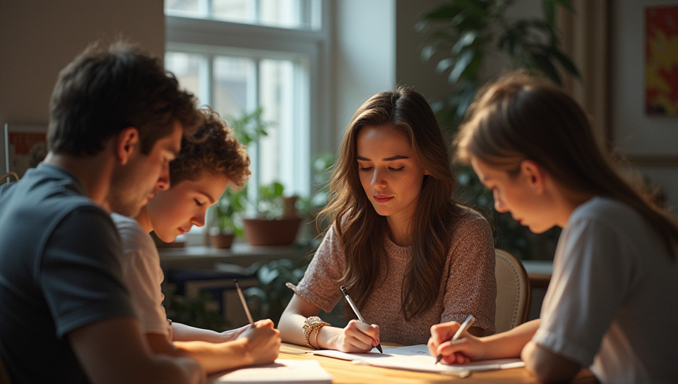 Others' opinions influence writing