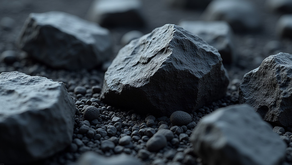 Carbon is present in rocks in low concentrations