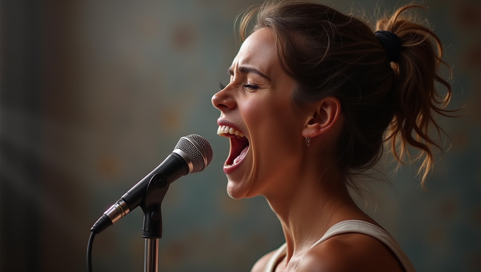 Vocal strain is a risk without warm-up exercises