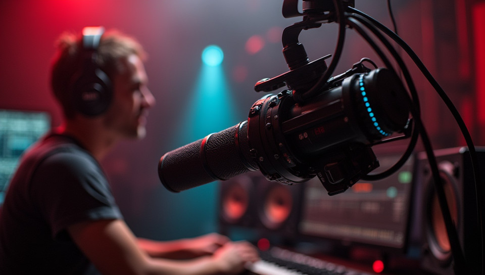 Recording live sounds is a key aspect of sound design