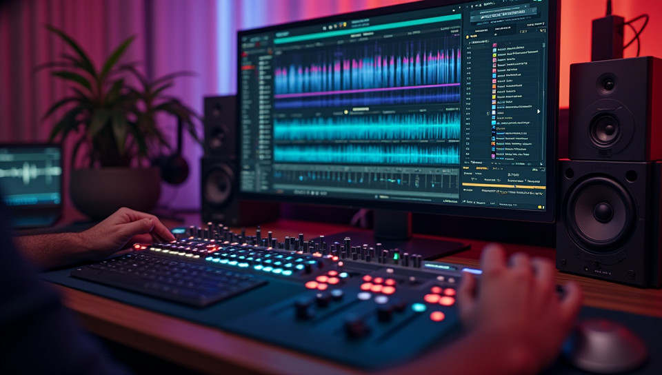 Audio editing software is essential for sound design