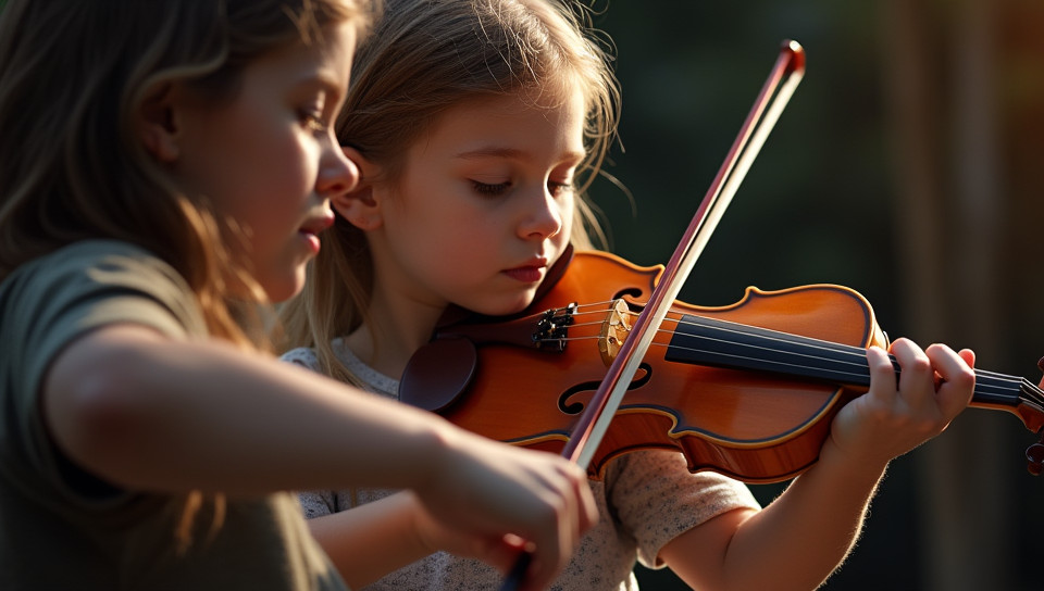 Cognitive development is linked to musical instrument learning