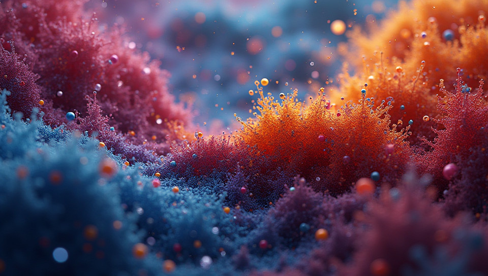 Mathematical formulas produce vibrant colors and textures online