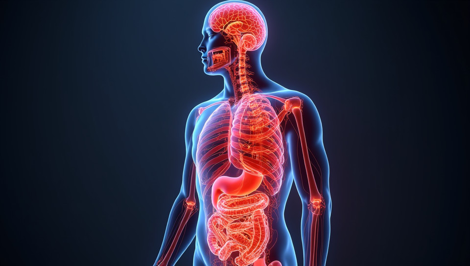 The gut and brain are connected