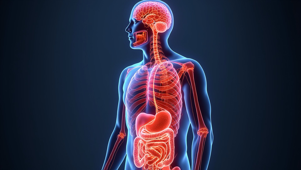 The brain-gut axis affects mood and cognitive function