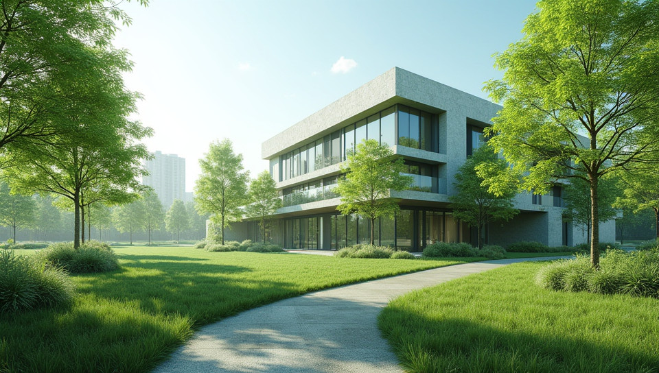 Green buildings promote a healthier indoor environment