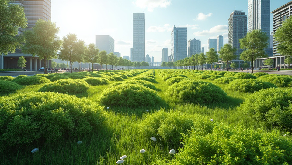 Green roofs reduce urban heat island effects