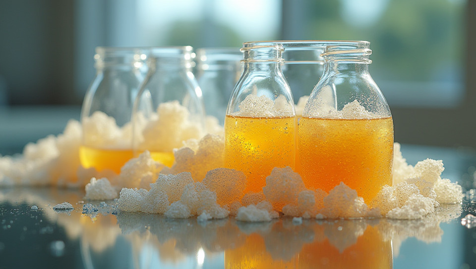 Fermentation processes convert sugars into biodegradable plastic