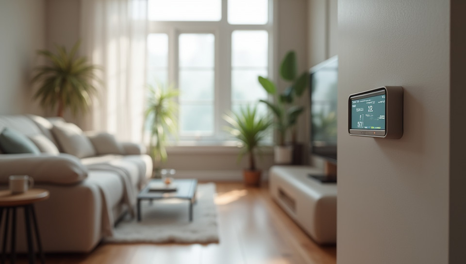 Sensors monitor temperature and humidity levels at home