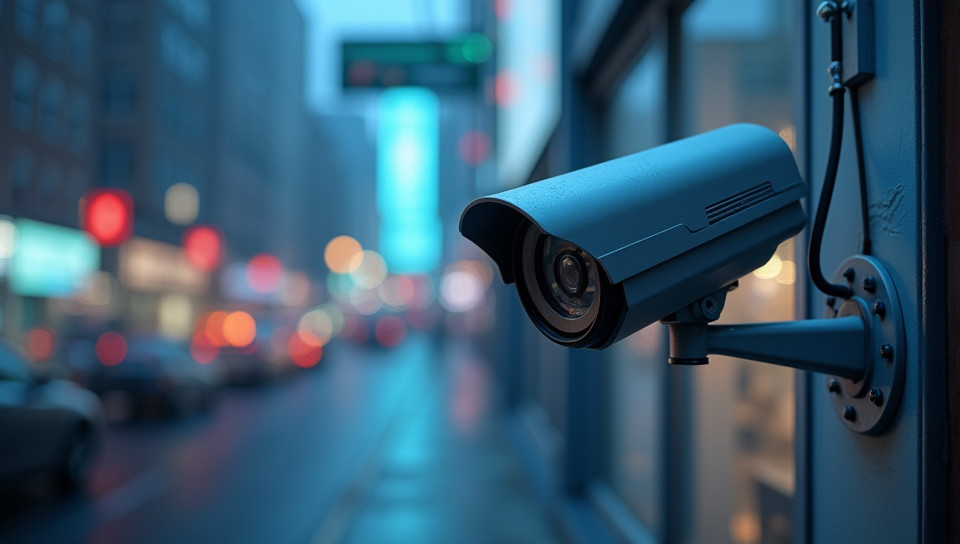 Security cameras can provide live video feed