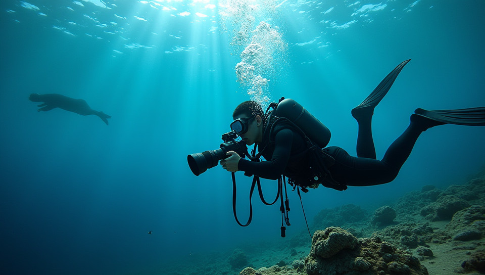 Underwater photography requires specialized equipment and knowledge