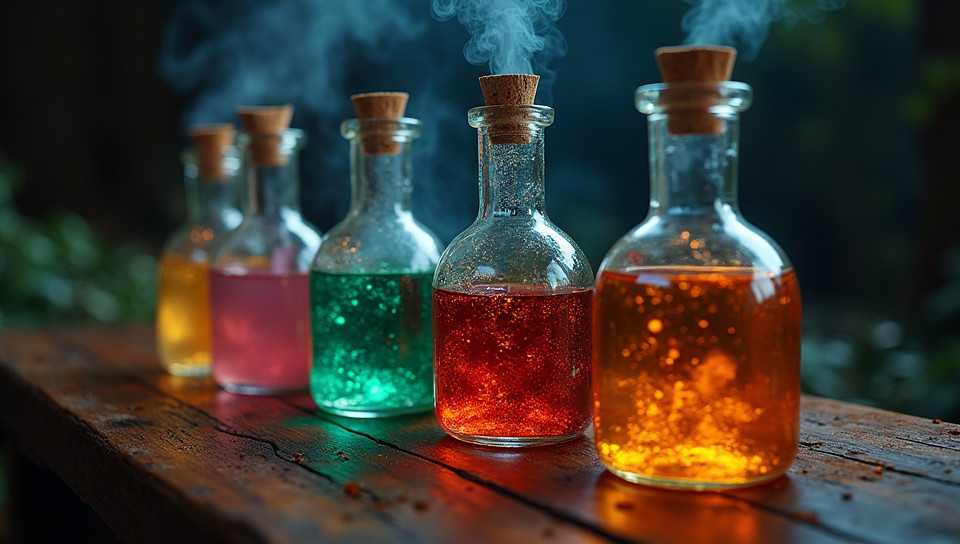 Magic potions are made from non-magical ingredients