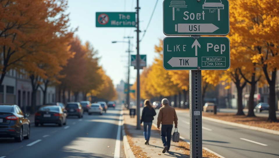 Inadequate signage hinders navigation for people with vision loss