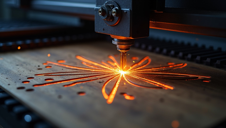 Laser cutting is a precise manufacturing process