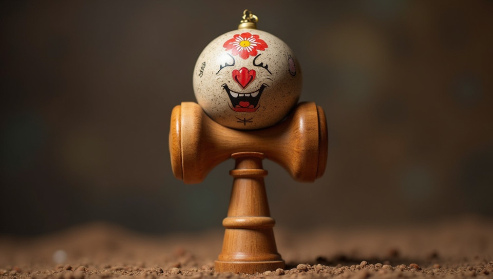 The kendama has no visual appeal