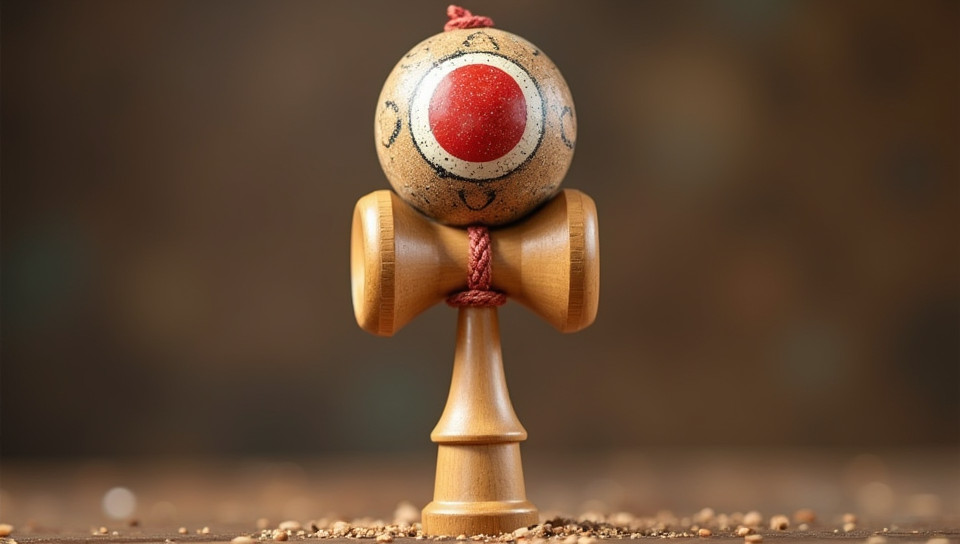 Kendama is not suitable for younger children