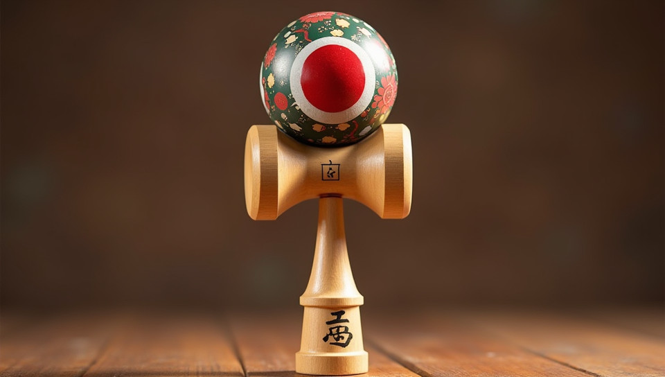 Kendama requires skill and hand-eye coordination to master