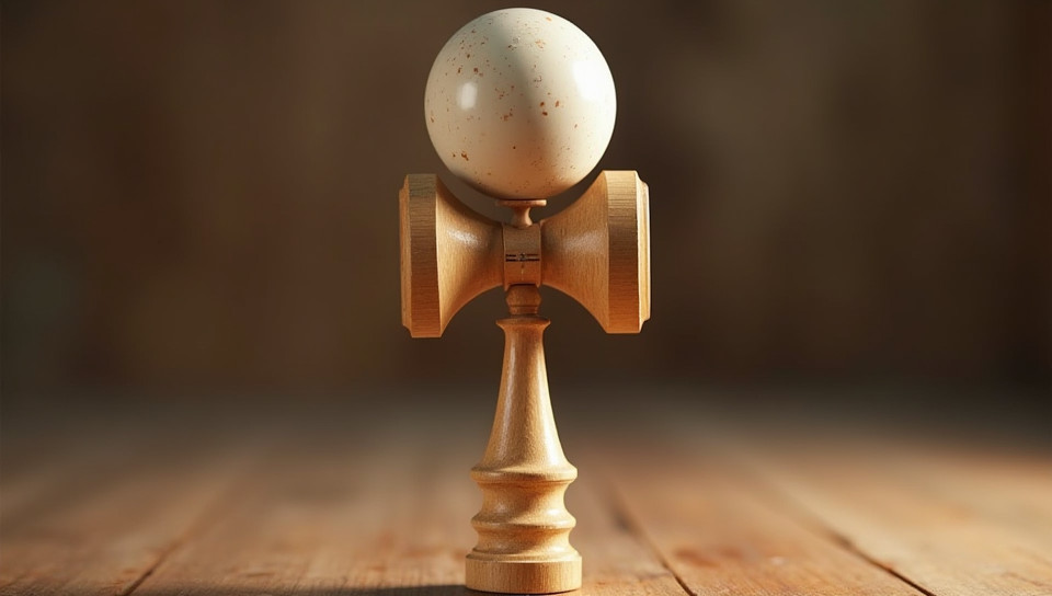 Ball action in Kendama involves more than balance