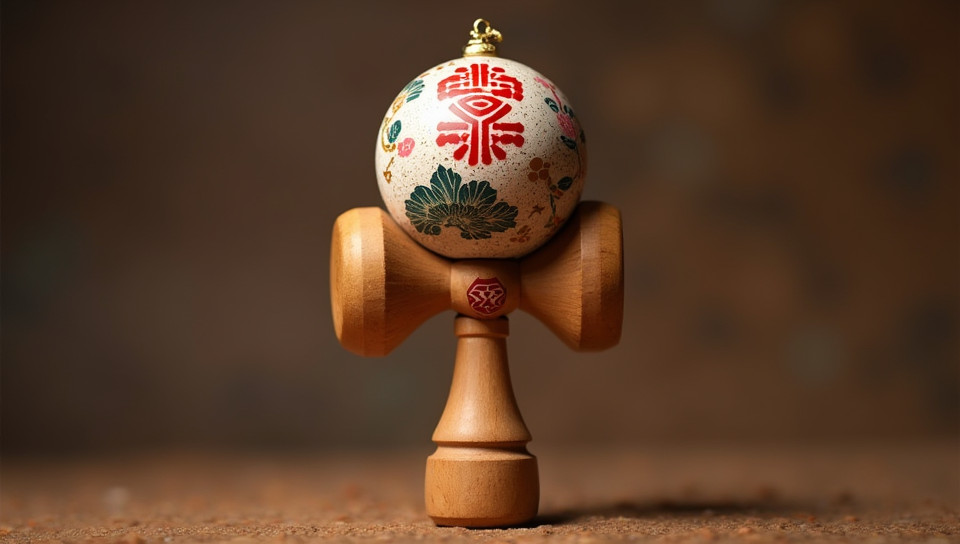 The kendama represents Japanese artistry and skill