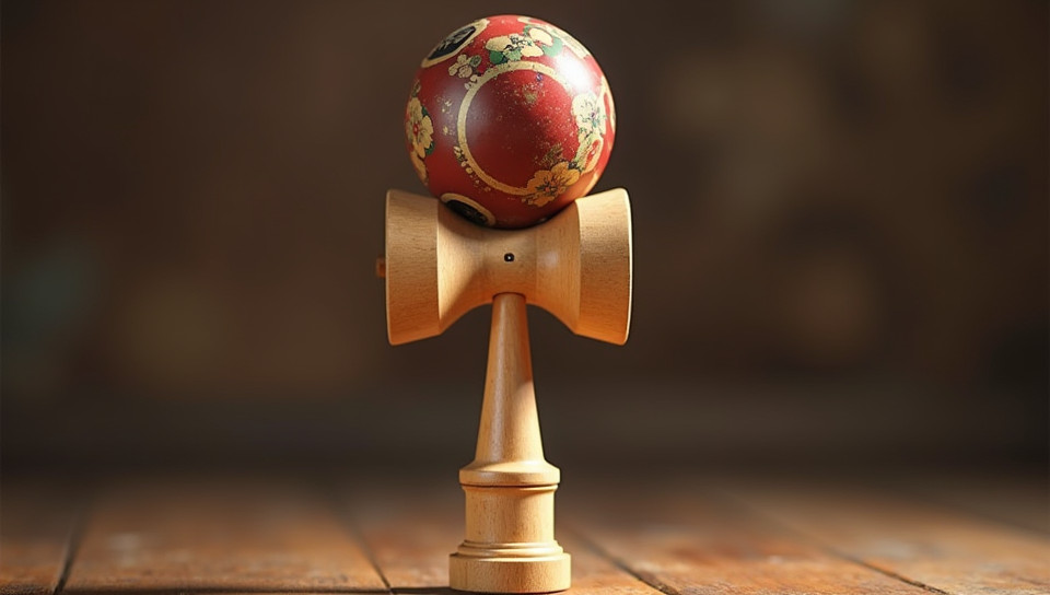 Regular training is needed to improve kendama skills