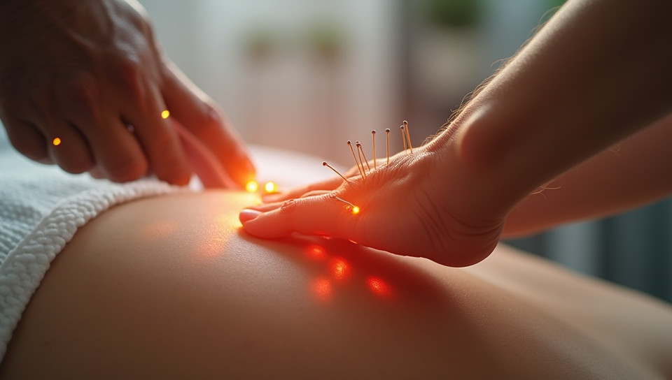 Muscle tension decreases with acupuncture treatment