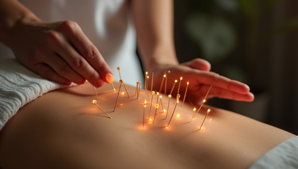 Acupuncture restores balance in the body