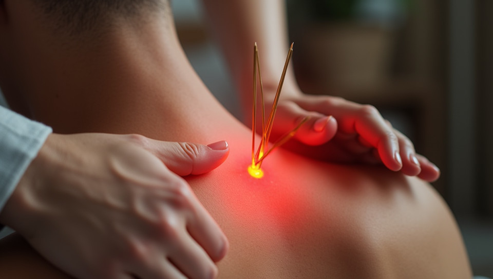 Acupuncture affects pain management