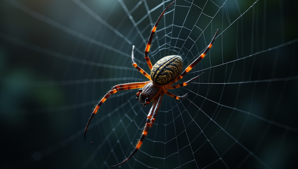 Spider silk is weak at several points