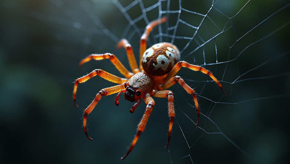 The tensile strength of spider silk is up to 5 gigapascals