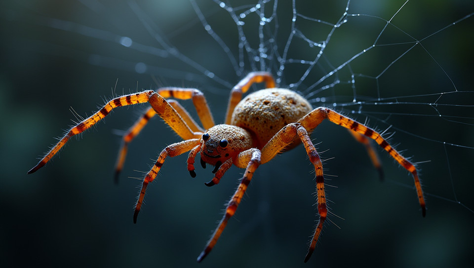 Spider silk has good elasticity