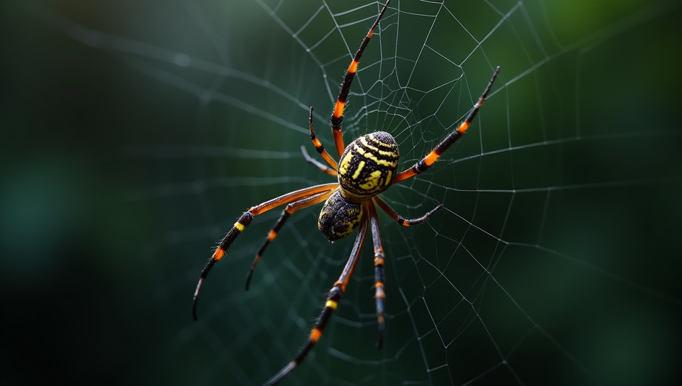 Spider silk captures prey effectively