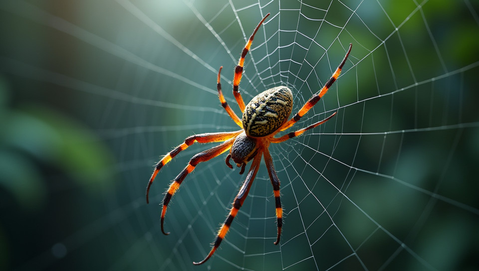 Spider silk production has minimal environmental impact