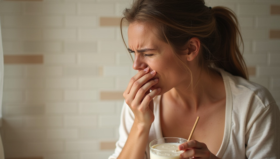 Dairy consumption can cause discomfort