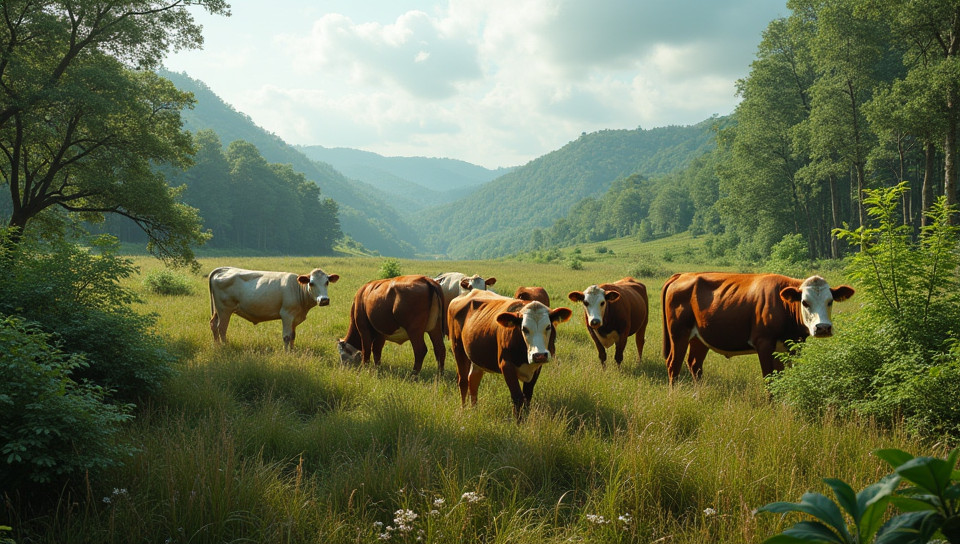 Deforestation for animal feed contributes to climate change