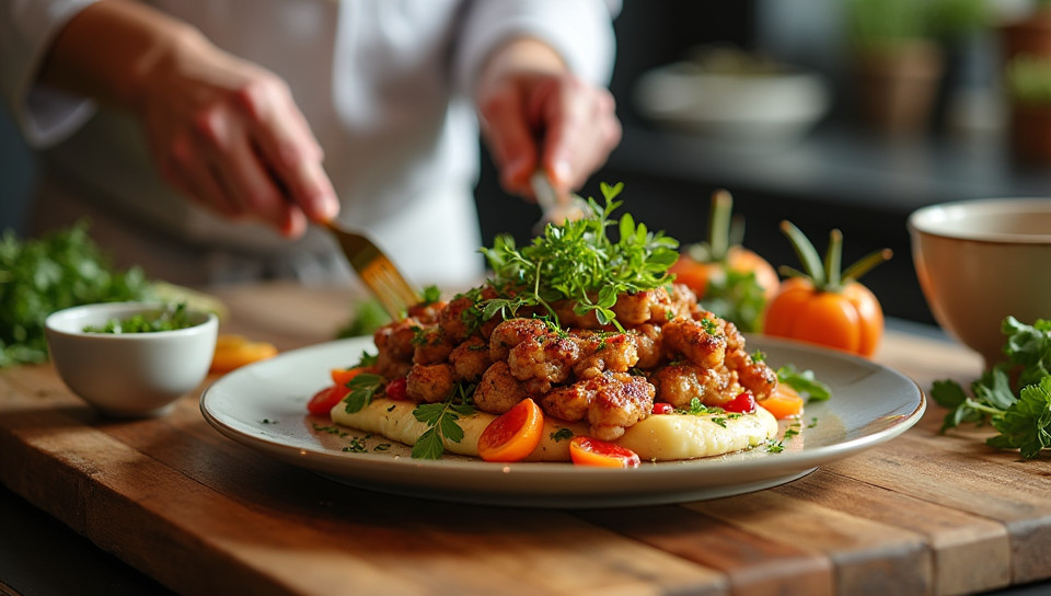 Not all chefs know how to prepare vegan dishes