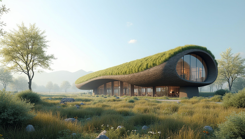 These structures utilize renewable energy sources extensively