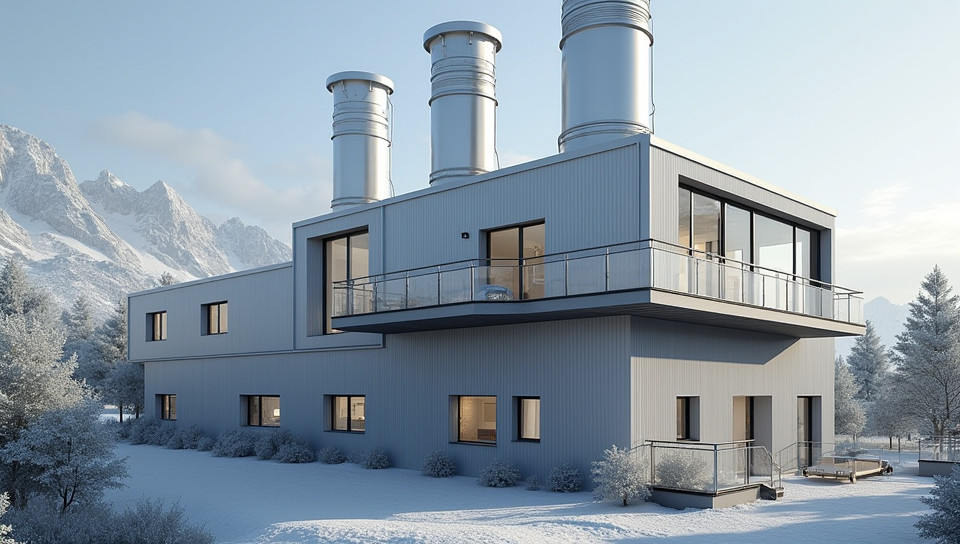 Energy recovery ventilation systems minimize heating and cooling needs