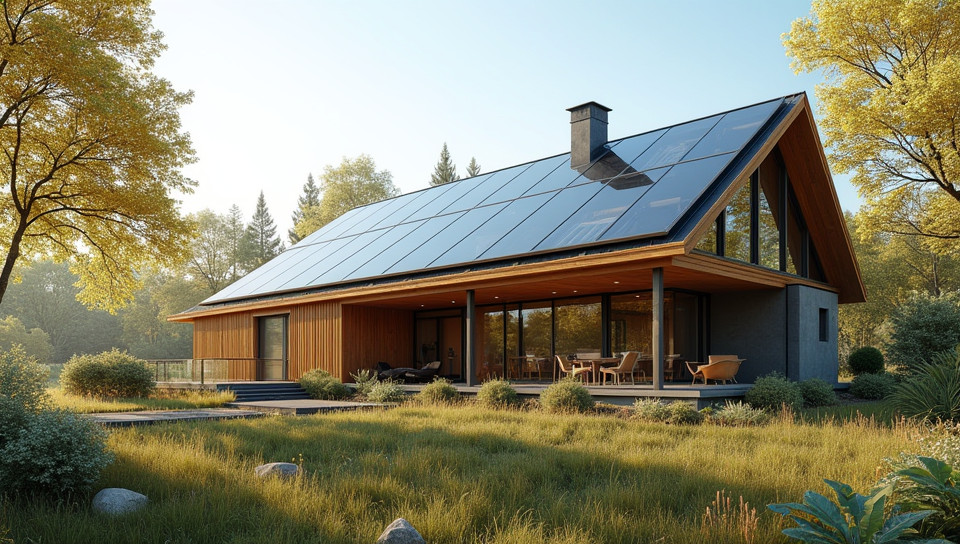 Passive solar heating and cooling systems conserve resources