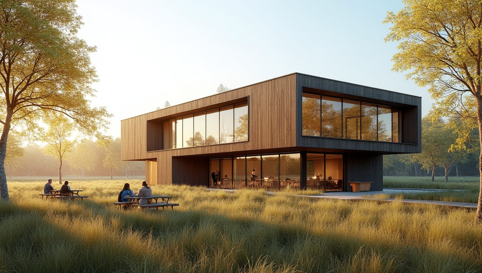 Passive solar design benefits net-zero energy buildings